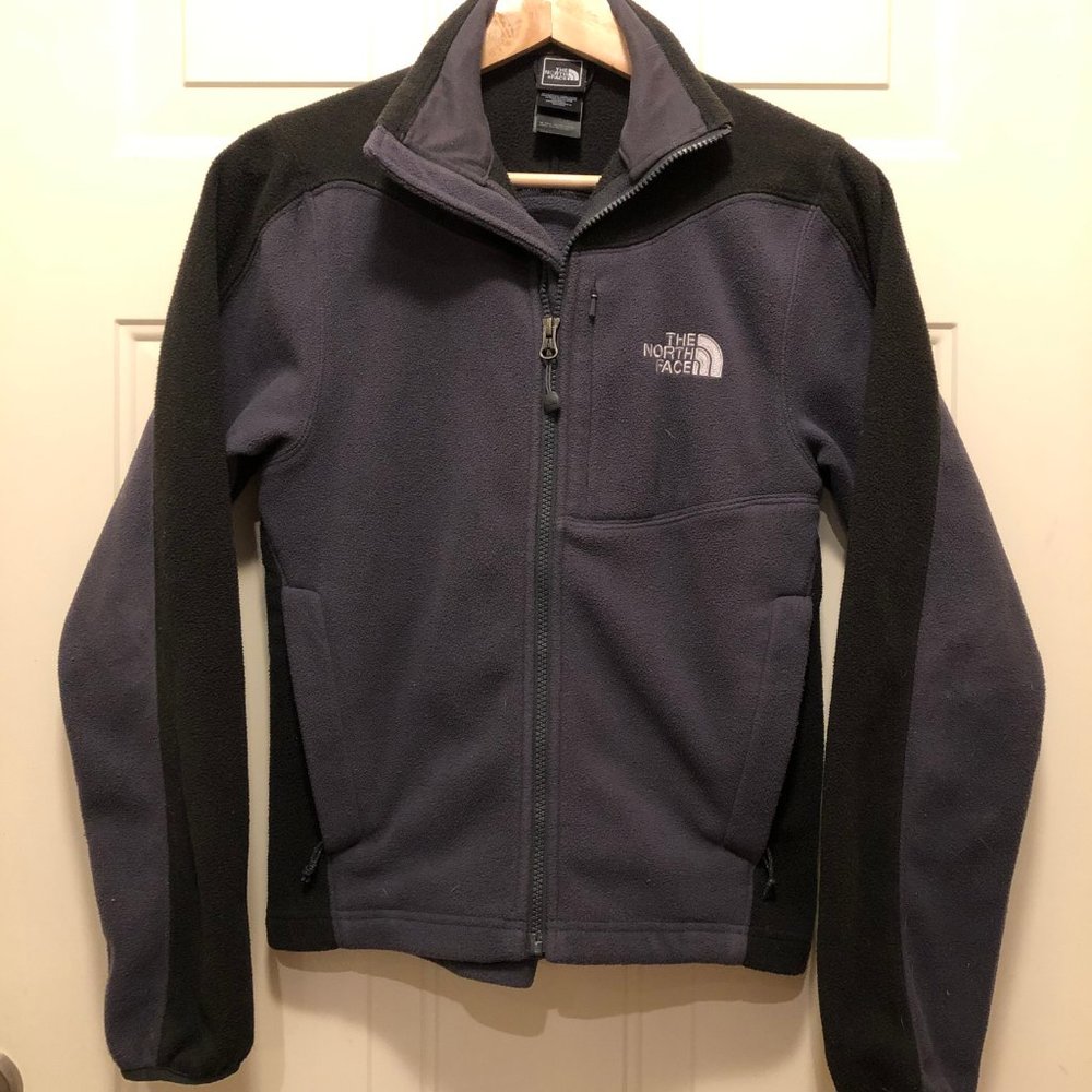 North Face Fleece Apex Jacket - Grey/Black